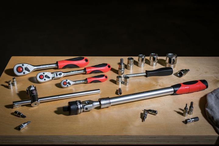 Produktbild Gedore Red red R60110009 2K-Gelenk-Teleskopknarre 1/2 430-580 mm (1/2")