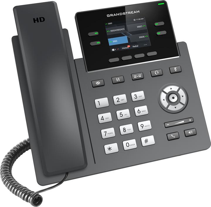 Actual product image Grandstream GRP2612W HD IP Phone with Dual-Band WLAN