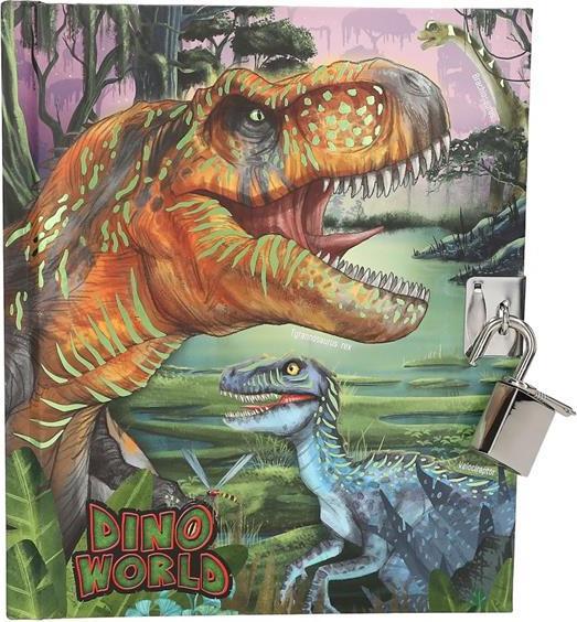 Image du produit Dino World - Diary With Padlock ( 0413244 ) (À rayures)