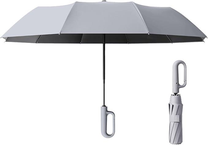 Immagine prodotto Alopini Ombrello automatico portatile di grandi dimensioni con fibbia per le giornate di sole e di pioggia