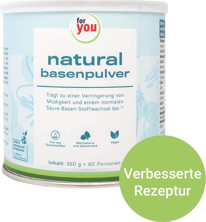 Produktbild For You natural basenpulver (360 g)