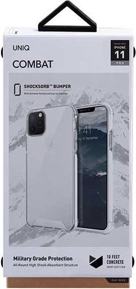 Actual product image Uniq Unique Combat iPhone 11 Pro case, white (Apple iPhone 11 Pro)