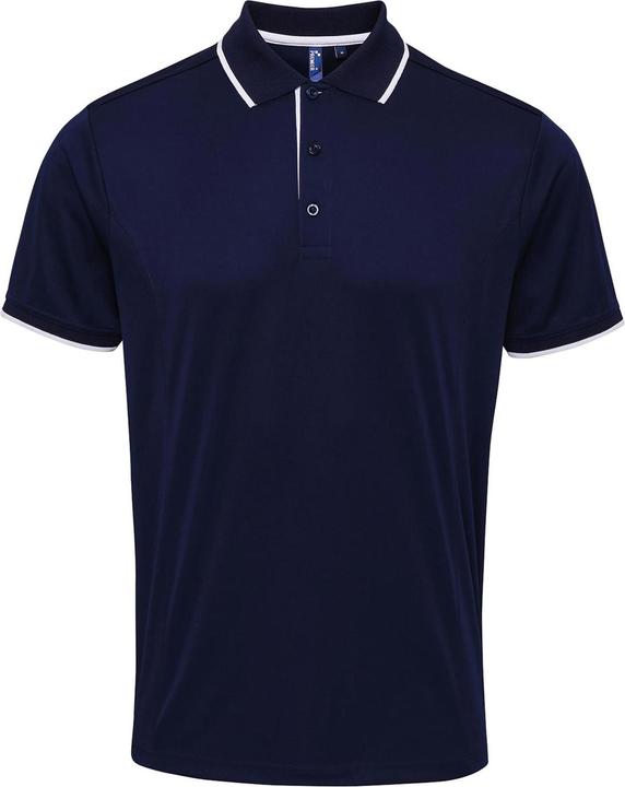 Premier Kontrast Coolchecker Polo Shirt (3XL)