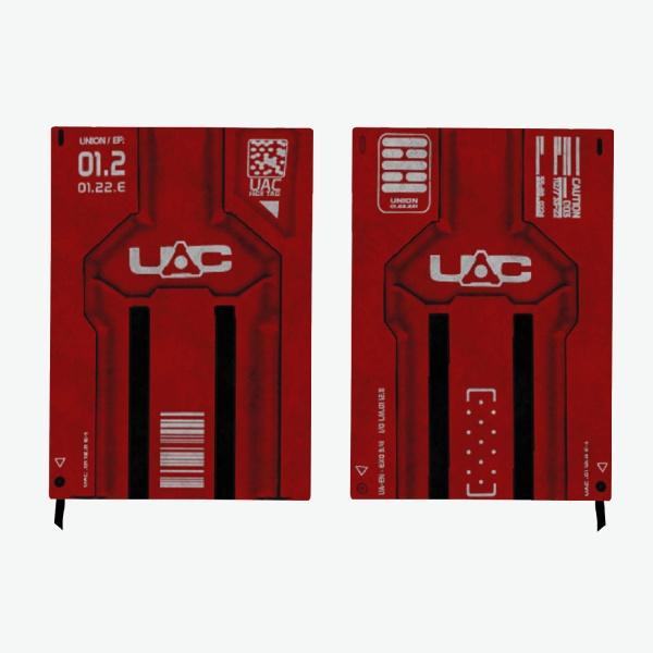 Produktbild Gaya Entertainment DOOM Notebook "UAC Keycard" (EN) (A5)