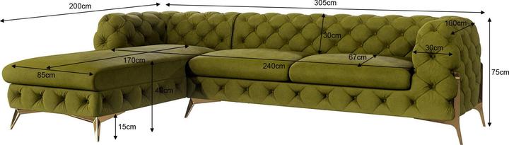 Actual product image Ropez Chelsea Bis (Corner sofa)