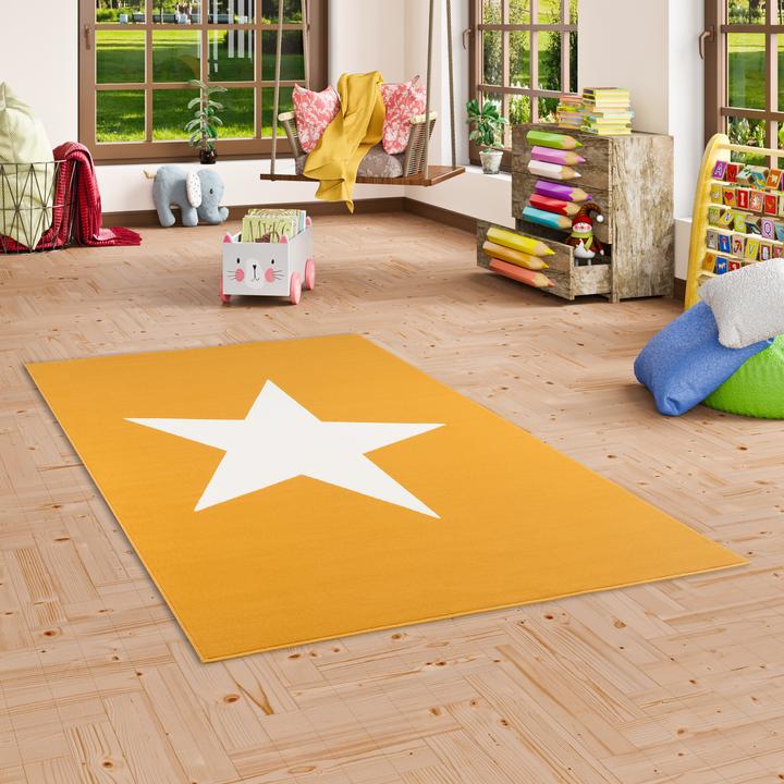 Actual product image Pergamon Kids and Youth Carpet Trendline Star (80 x 150 cm)