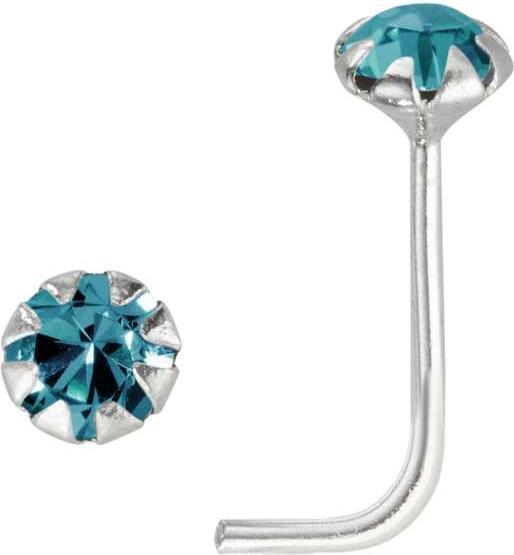 Produktbild Bijouteria Nasenpiercing (Kristall, Silber 925)