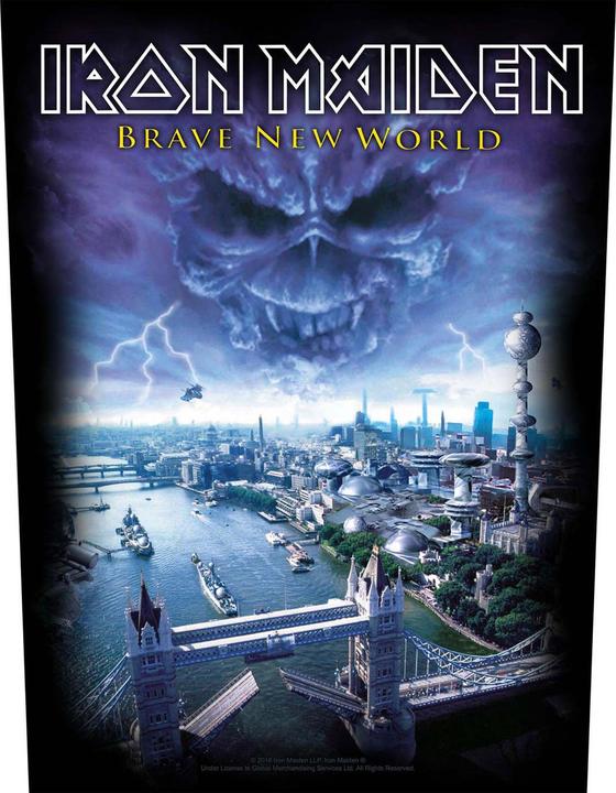 Actual product image Iron Maiden Brave New World Patch (1 x)