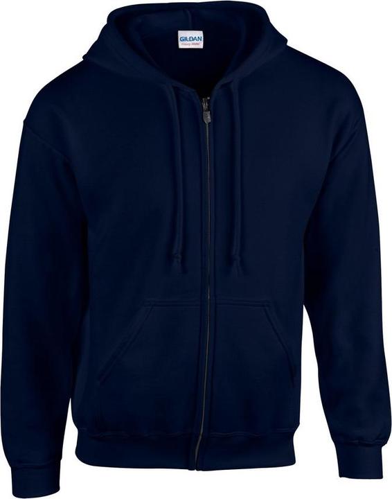Gildan Hoodie mit durchgehendem Reissverschluss