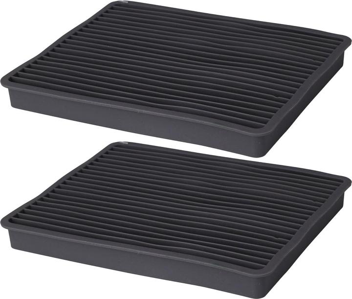 Immagine prodotto Excellent Houseware Set di 2 stampi per cubetti di ghiaccio per ghiaccio tritato
