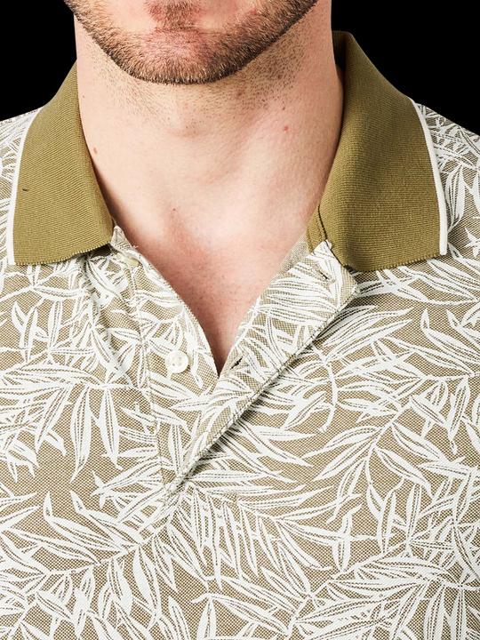 Produktbild GANT Pique Rugger Leaf Print utility green (XL)