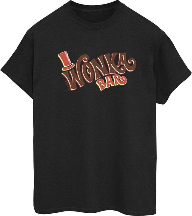 Immagine prodotto Willy Wonka & the Chocolate Factory Bar Logo Maglietta Ampia Donna (M)