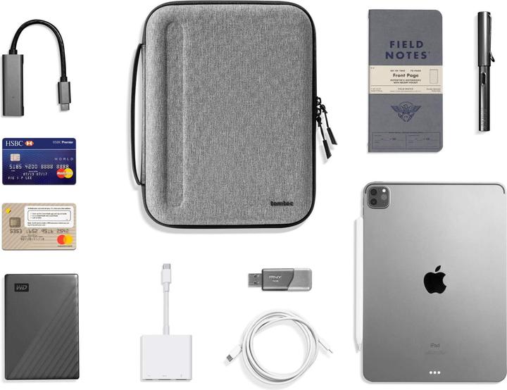 Image du produit tomtoc Etui pour tablette Smart A06 (9.7-11") (iPad Pro 11 2020 (2. Gen), Microsoft Surface Go, iPad Pro 10.5 2017 (1. Gen), iPad Pro 11 2018 (1. Gen), iPad Air 2020 (4. Gen), iPad Air, iPad Air 2022 (5e génération))