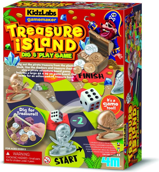 Produktbild 4M The Treasure Island game