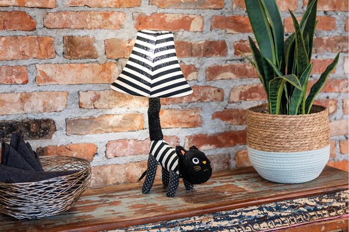 Immagine prodotto Happy Lamps Baby Luna il gatto bambino, lampada da tavolo a LED, fatta a mano (450 lm)