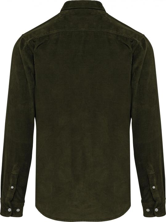 Produktbild Kariban Langärmeliges Überhemd aus Samt (3XL)
