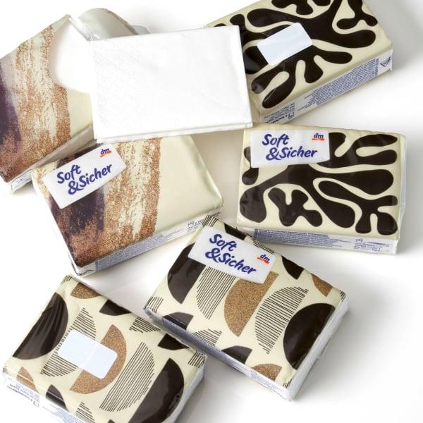 Produktbild dm Soft&Sicher Taschentücher Pocket (6x8 Stück)