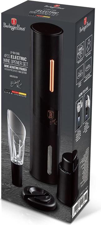 Produktbild BerlingerHaus Weinöffner Set (Elektrischer Korkenzieher)