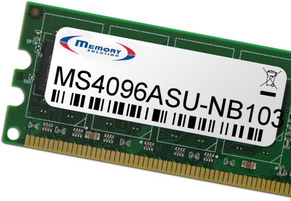 Image du produit Memorysolution Ordinateur portable ASUS G70s ROG 4 Go (2 x 2GB)