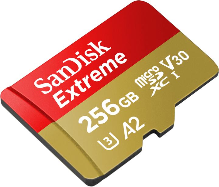 Produktbild SanDisk Extreme UHS-I V30 (256 GB, microSDXC, U3, UHS-I)