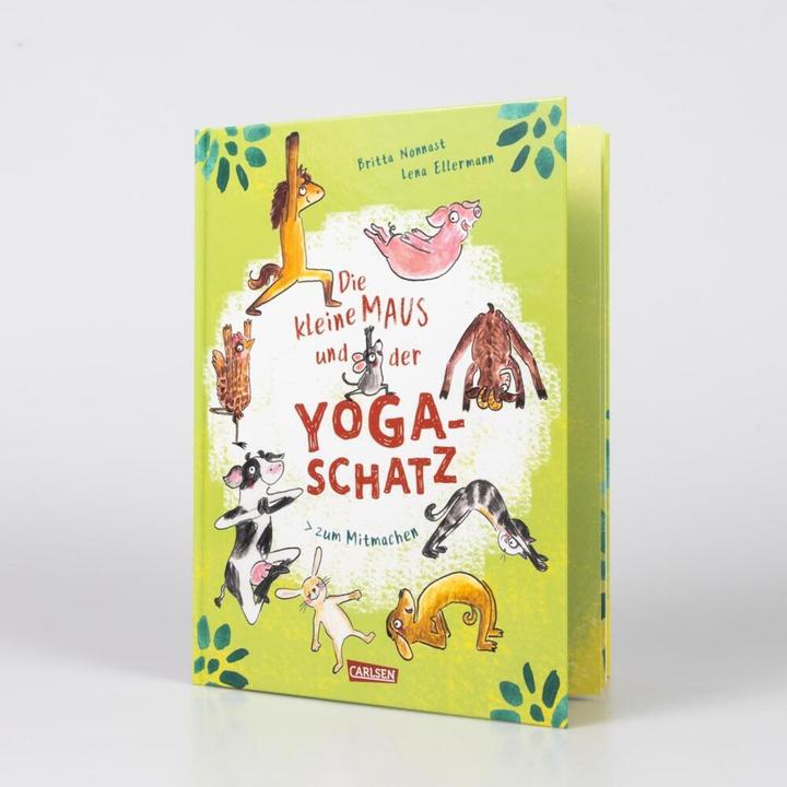 Actual product image The little mouse and the yoga treasure (Lena Ellermann, Britta Nonnast, German)