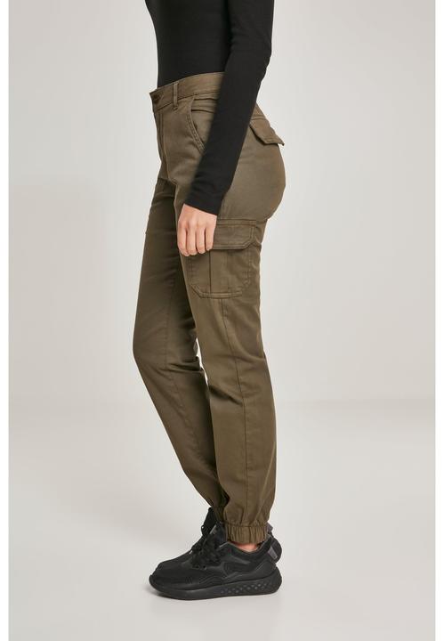 Actual product image Urban Classics Ladies High Waist Cargo Pants (27)