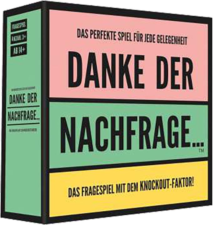 Image du produit Merci d'avoir demandé... (Allemand)