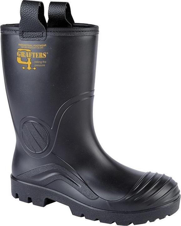 Image du produit Grafters Bottes de sécurité en caoutchouc Pvc Résistant à l'eau Norme industrielle (42)
