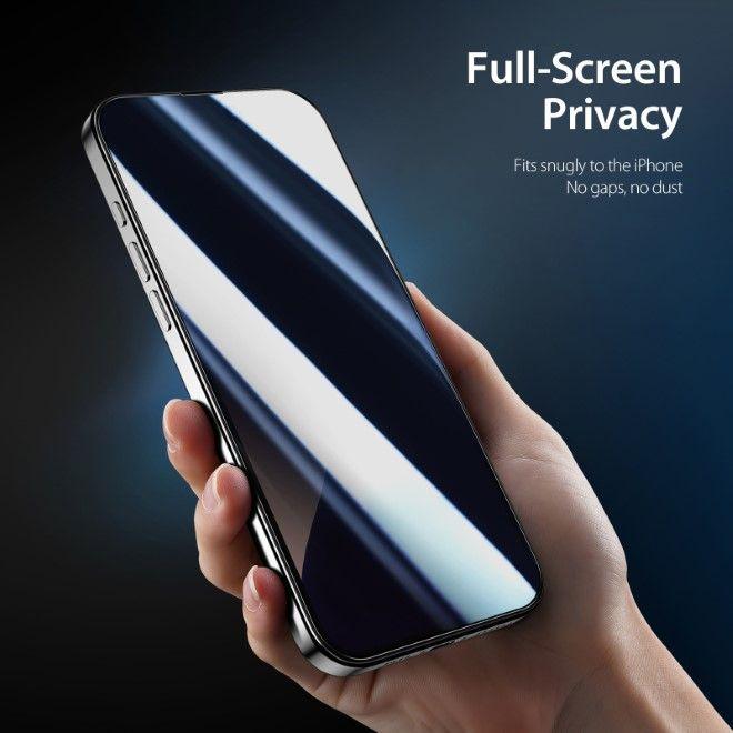 Actual product image Dux Ducis Panzerglas Privacy (1 Piece, Apple iPhone 16 Pro Max)