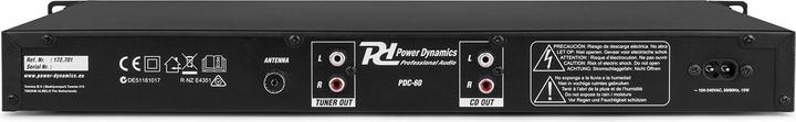 Image du produit Power Dynamics PDC-60 (Magnétoscope audio)