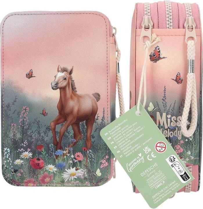 Immagine prodotto Depesche Astuccio triplo Miss Melody con fiori ( 0412869 )