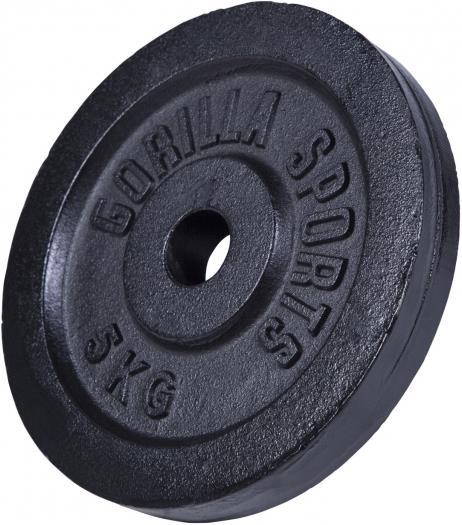 Actual product image Gorilla Sports Ch (6 x 5 kg, 2 x 10 kg)