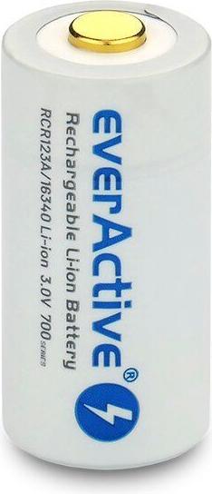 Immagine prodotto Everactive 16340 / RCR123A 3V 700 mAh - Batteria ricaricabile (1 pz., RCR123A, 650 mAh)