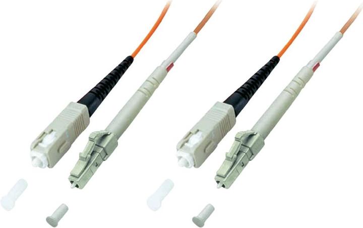 Immagine prodotto EFB Elektronik O3061.2 2m LC SC cavo arancione in fibra ottica (CAT7, 2 m)