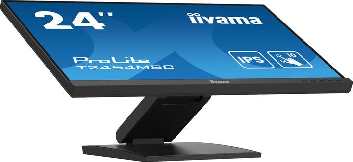 Actual product image iiyama 60.5cm (23,8") T2454MSC-B2AG 16:9 M-Touch HDMI+USB (1920 x 1080 pixels, 23.80")