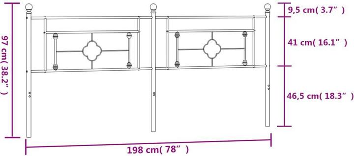 Produktbild VidaXL Jana (198 x 3 x 97 cm)