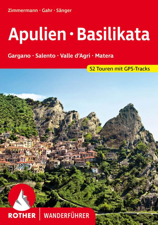Produktbild Wanderführer Apulien, Basilikata (Deutsch, Michael Gahr, Dorothee Sänger, Benno Zimmermann, 2022)