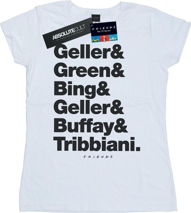 Produktbild Friends Surnames Text TShirt (XXL)