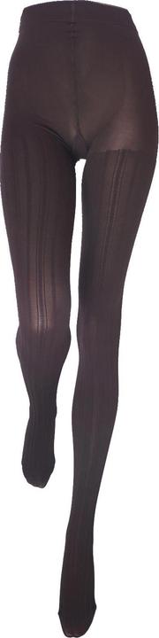 Image du produit Levee Fashion Stripe Collant, couleur 253 brun, taille 52-54 (60 DEN, 52 - 54)
