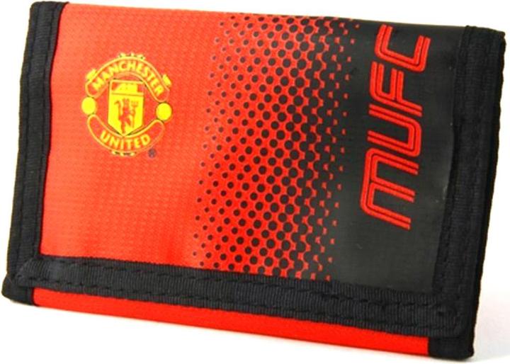 Actual product image Manchester United FC Nylon wallet with touch fastening and fade design