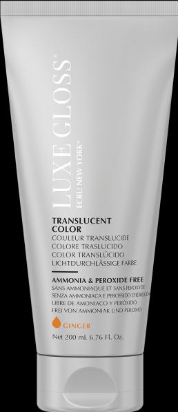 Ecru New York LUXE GLOSS - Translucent Color Ginger