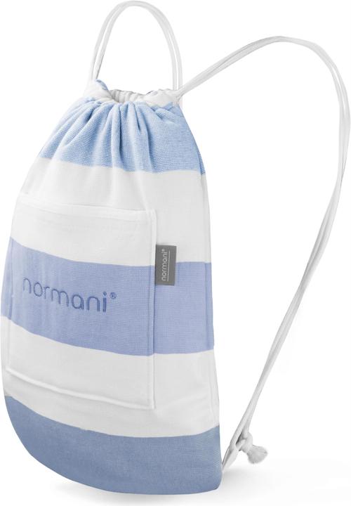 Produktbild Normani Badehandtuch mit Rucksackfunktion (90 x 170 cm)