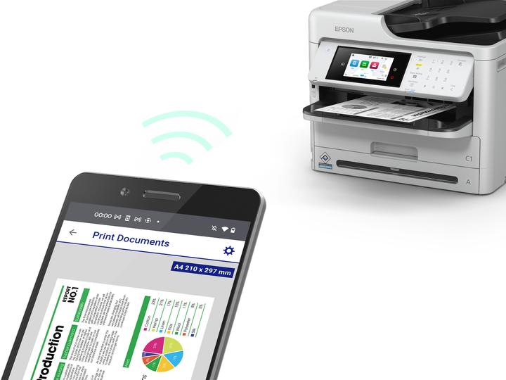 Actual product image Epson WorkForce Pro WF-M5899DWF (Ink, Black and white)