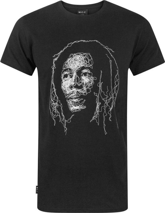 Immagine prodotto W.C.C Maglietta Lungo Bob Marley Adulto Unisex (S)