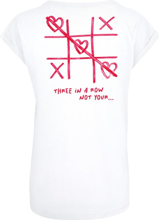 Produktbild Mister Tee MisterTee Three In A Row Ladies Extended Shoulder Tee - 194805 (M)