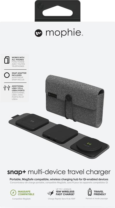 Image du produit Zagg Mophie Snap+ Chargeur de voyage (15 W)