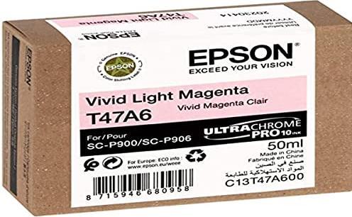 Produktbild Epson Ink/Singlpck VividL MG T47A6 Pro 10 50ml (M)