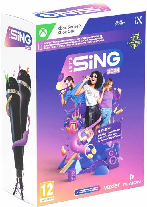 Actual product image Ravenscourt Let's Sing 2024 (Xbox Series X, Xbox One S, EN)