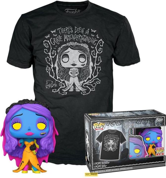 Produktbild Funko Corpse Bride POP! & Tee Vinyl Figur & T-Shirt Set Emily Grösse L