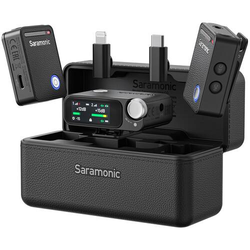 Immagine prodotto Saramonic Sistema microfonico wireless a 2,4 GHz Ultra (nero)